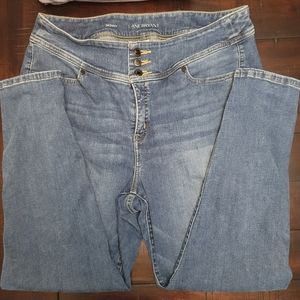 Lane Bryant high waist supper skinny skinny jean